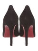 Christian Louboutin Suede Pumps