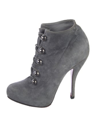 Christian Louboutin Suede Pumps