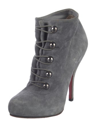 Christian Louboutin Suede Pumps