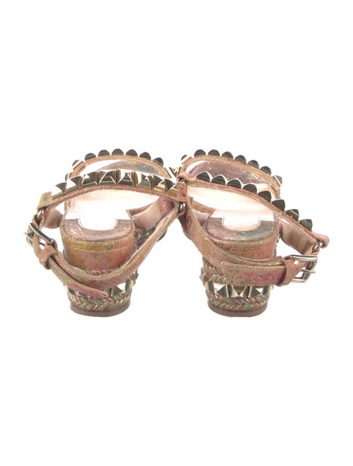 Christian Louboutin Glitter Accents Espadrilles