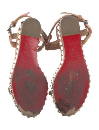 Christian Louboutin Glitter Accents Espadrilles