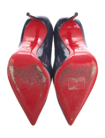 Christian Louboutin Patent Leather Printed Pumps