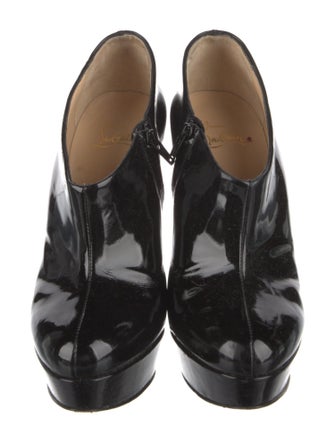 Christian Louboutin Patent Leather Boots