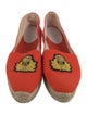 Christian Louboutin Canvas Graphic Print Espadrilles