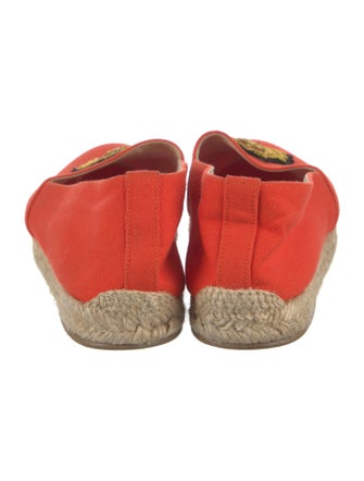 Christian Louboutin Canvas Graphic Print Espadrilles