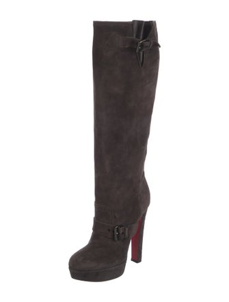 Christian Louboutin Suede Boots