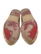 Christian Louboutin Spike Accents Canvas Espadrilles