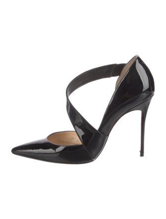 Christian Louboutin Patent Leather D'Orsay Pumps