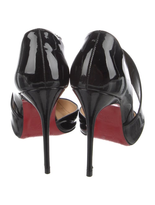 Christian Louboutin Patent Leather D'Orsay Pumps