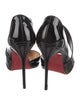 Christian Louboutin Patent Leather D'Orsay Pumps