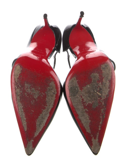 Christian Louboutin Patent Leather D'Orsay Pumps