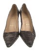 Christian Louboutin Python Printed Pumps