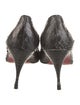 Christian Louboutin Python Printed Pumps