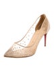 Christian Louboutin Mesh Mesh Accents Pumps