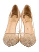 Christian Louboutin Mesh Mesh Accents Pumps
