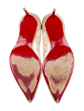 Christian Louboutin Mesh Mesh Accents Pumps