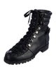 Christian Louboutin Leather Combat Boots