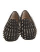Christian Louboutin Spike Accents Suede Loafers