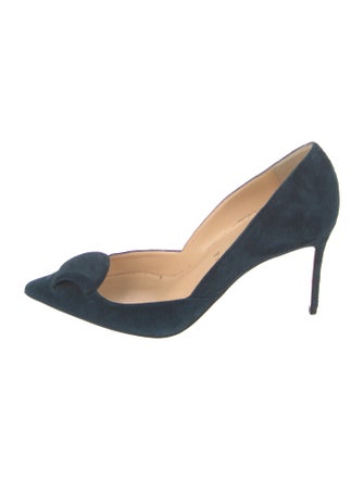 Christian Louboutin Suede Pumps