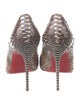 Christian Louboutin Python Animal Print Pumps