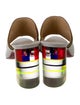 Christian Louboutin Leather Printed Slides