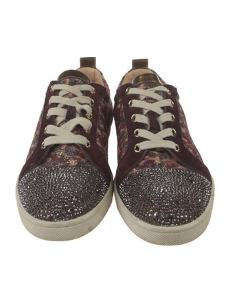 Christian Louboutin Canvas Printed Sneakers