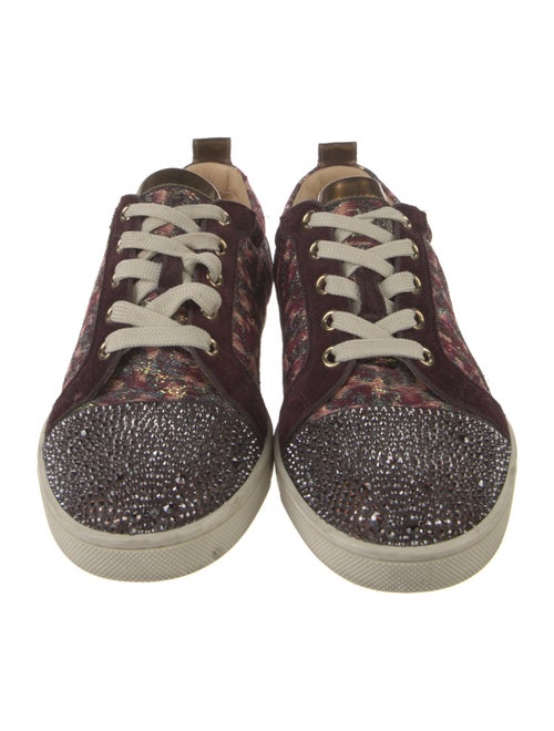 Christian Louboutin Canvas Printed Sneakers