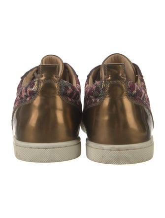 Christian Louboutin Canvas Printed Sneakers
