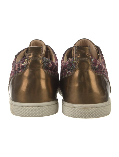 Christian Louboutin Canvas Printed Sneakers