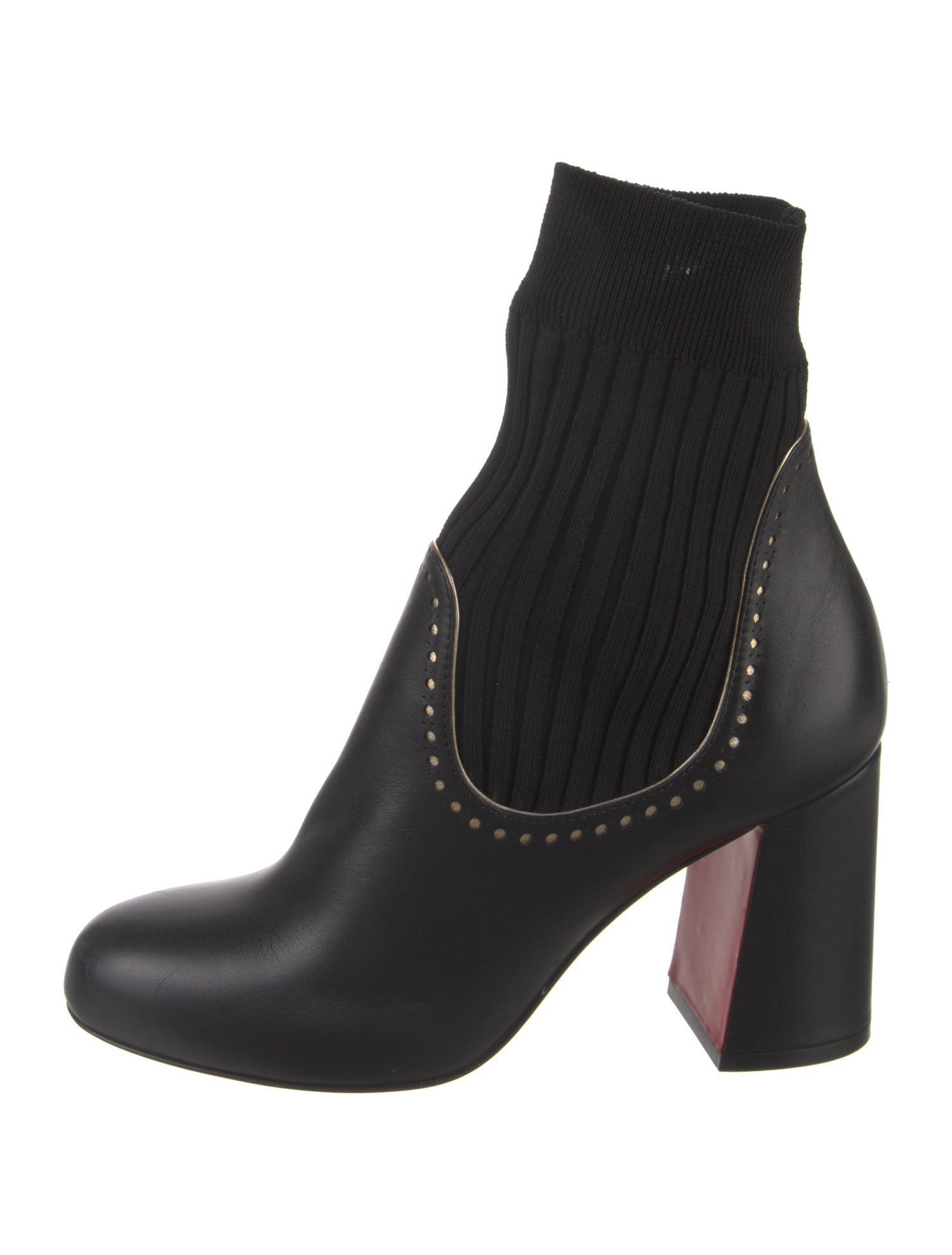 Christian Louboutin Leather Chelsea Boots