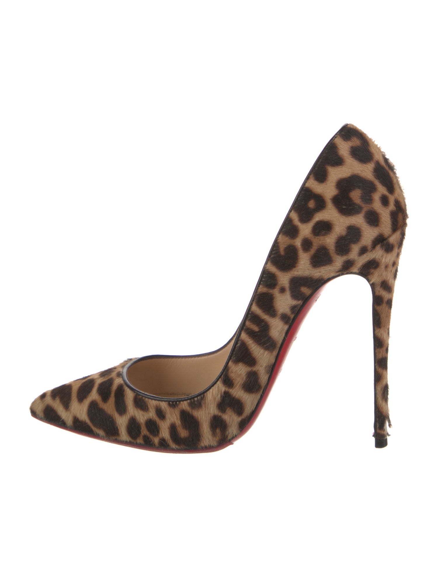 Christian Louboutin Ponyhair Animal Print Pumps