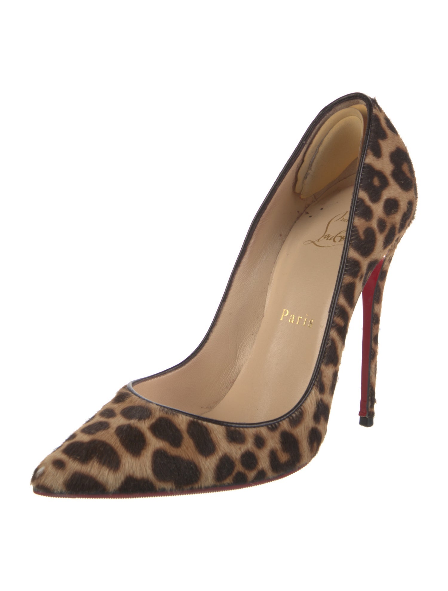 Christian Louboutin Ponyhair Animal Print Pumps