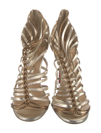 Christian Louboutin Leather Gladiator Sandals