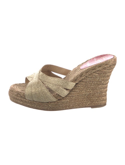Christian Louboutin Jute Espadrilles