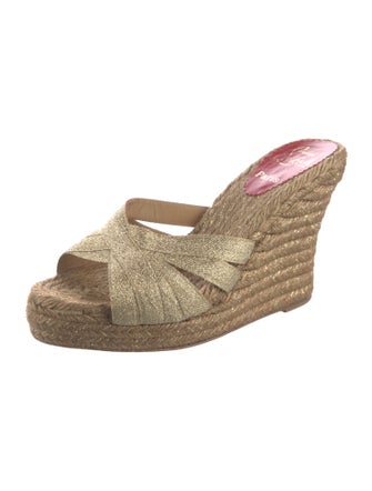 Christian Louboutin Jute Espadrilles