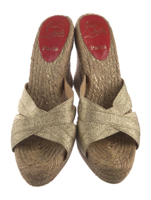 Christian Louboutin Jute Espadrilles