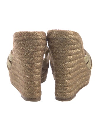 Christian Louboutin Jute Espadrilles