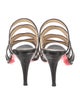 Christian Louboutin Patent Leather Slides