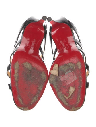 Christian Louboutin Patent Leather Slides