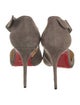 Christian Louboutin Suede D'Orsay Pumps