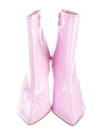 Christian Louboutin Patent Leather Sock Boots