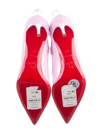 Christian Louboutin Patent Leather Sock Boots