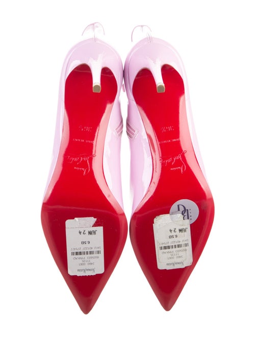 Christian Louboutin Patent Leather Sock Boots