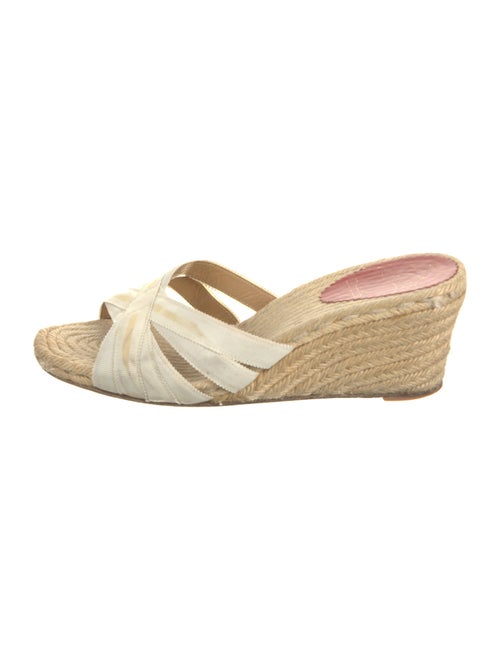 Christian Louboutin Grosgrain Trim Espadrilles