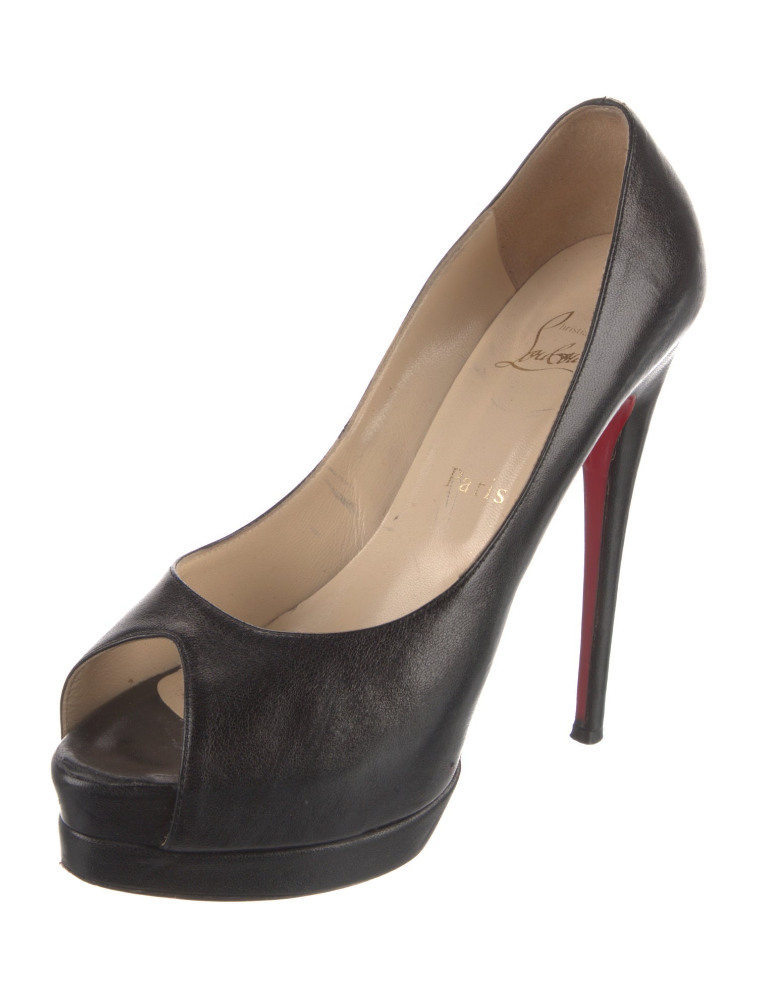 Christian Louboutin Palais Royal Leather Pumps