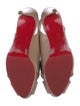 Christian Louboutin Patent Leather Slingback Pumps