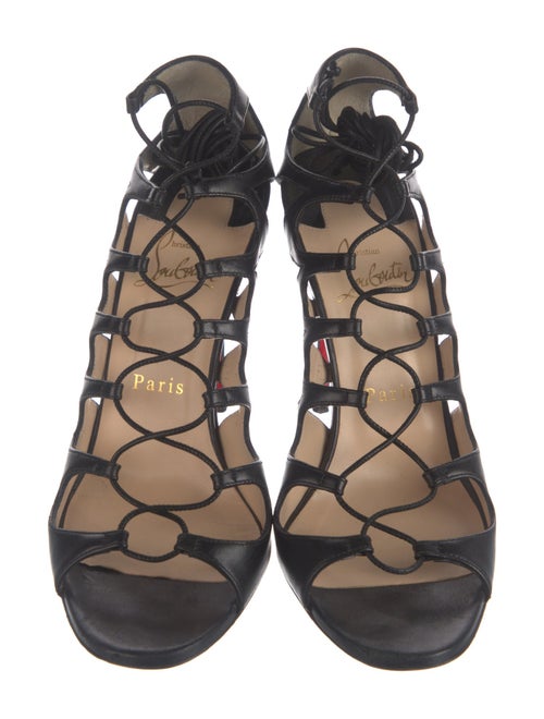 Christian Louboutin Leather Gladiator Sandals