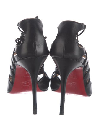Christian Louboutin Leather Gladiator Sandals