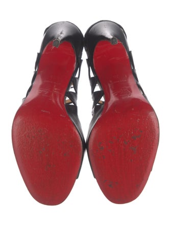 Christian Louboutin Leather Gladiator Sandals