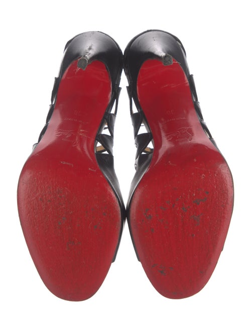 Christian Louboutin Leather Gladiator Sandals